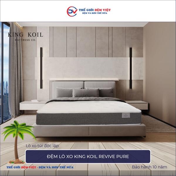 Đệm lò xo King Koil Revive Pure